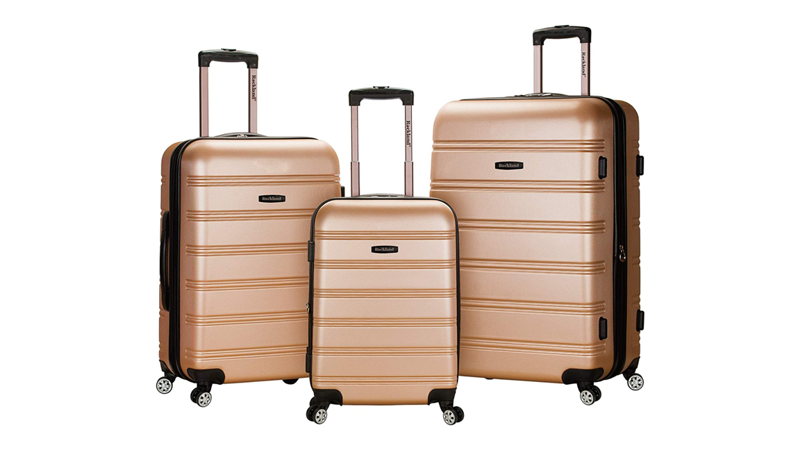 Rockland Melbourne Expandable Spinner Wheel Luggage
